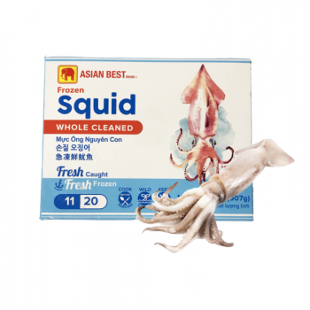Asian Best Frozen Squid Whole Cleaned 